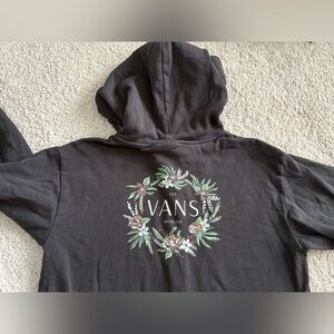 VANS Floral Wreath Zip Up Hoodie